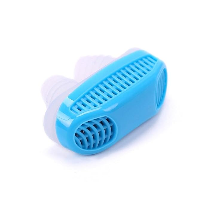 2-in-1 Anti-Snore Air Purifier & Nose Breathing Clip β Snoring Relief Device for Better Sleep (1 Piece) - Flymaster Shop