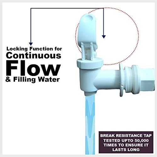 RO Purifier Replacement Tap β Leak-Proof, Durable, Easy-to-Use | Compatible with HUL. Pure.it Gravity & Electric Water Purifier, RO UV UF Compatible, Smooth Operation Pack - 1 White Colour