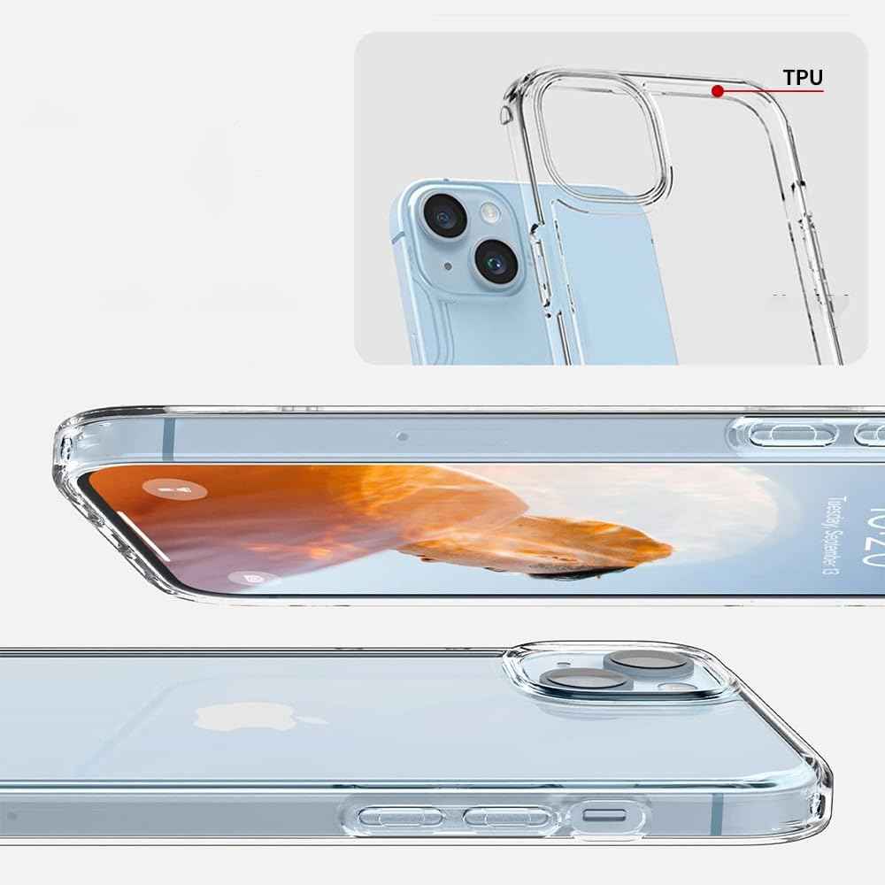 Phone Accessories | iPhone 15+ | Provides Full Phone Protection with a Durable Back Cover - Flymaster Shop