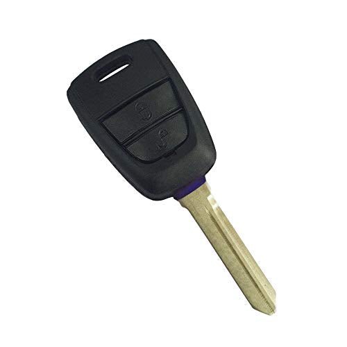 2-Button Remote Key Shell for Hyundai Santro (2019+ Model) – Uncut Replacement Key Case (Pack of 1) - Flymaster Shop