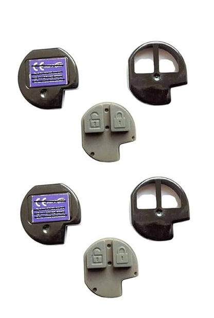 2 Button Remote Key Shell for Maruti Suzuki Swift, WagonR, Alto, A-Star, Dzire – Replacement Key Case - Flymaster Shop