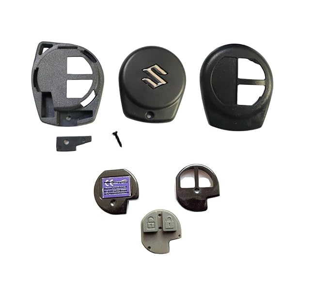 2 Button Remote Key Shell for Maruti Suzuki Swift, WagonR, Alto, A-Star, Dzire – Replacement Key Case - Flymaster Shop