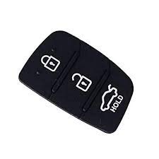 2-in-1 Hyundai Flip Key Shell for i20, Verna, Xcent, iGen, Sportz, Magna Models + Rubber Pad - Flymaster Shop