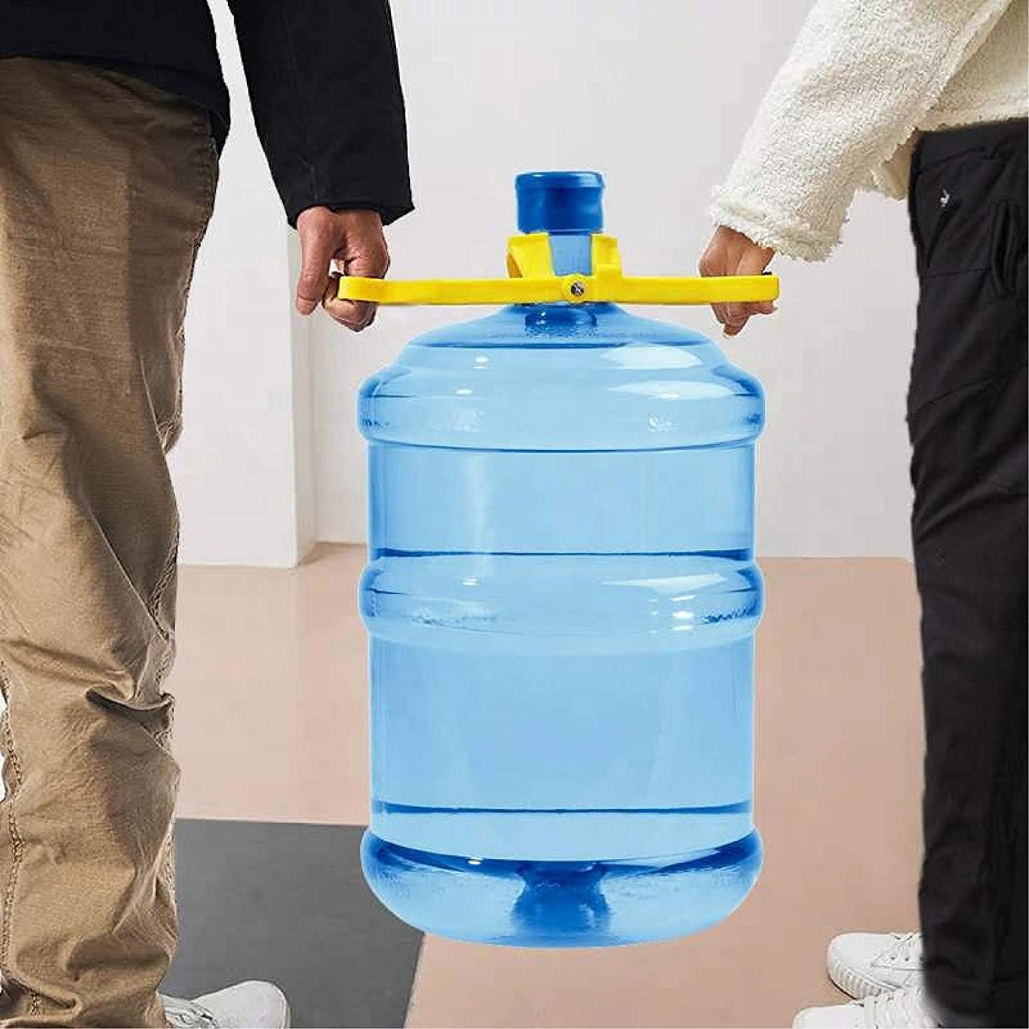 (2)Pcs Water Carry Bottled Water Pail Bucket Handle Water Upset Bottled Water Handle Pail Buckets Lifter (20L Bottle Lifter) Water Bottle Handle (2), 20 Liter, Plastic, Multicolor - Flymaster Shop