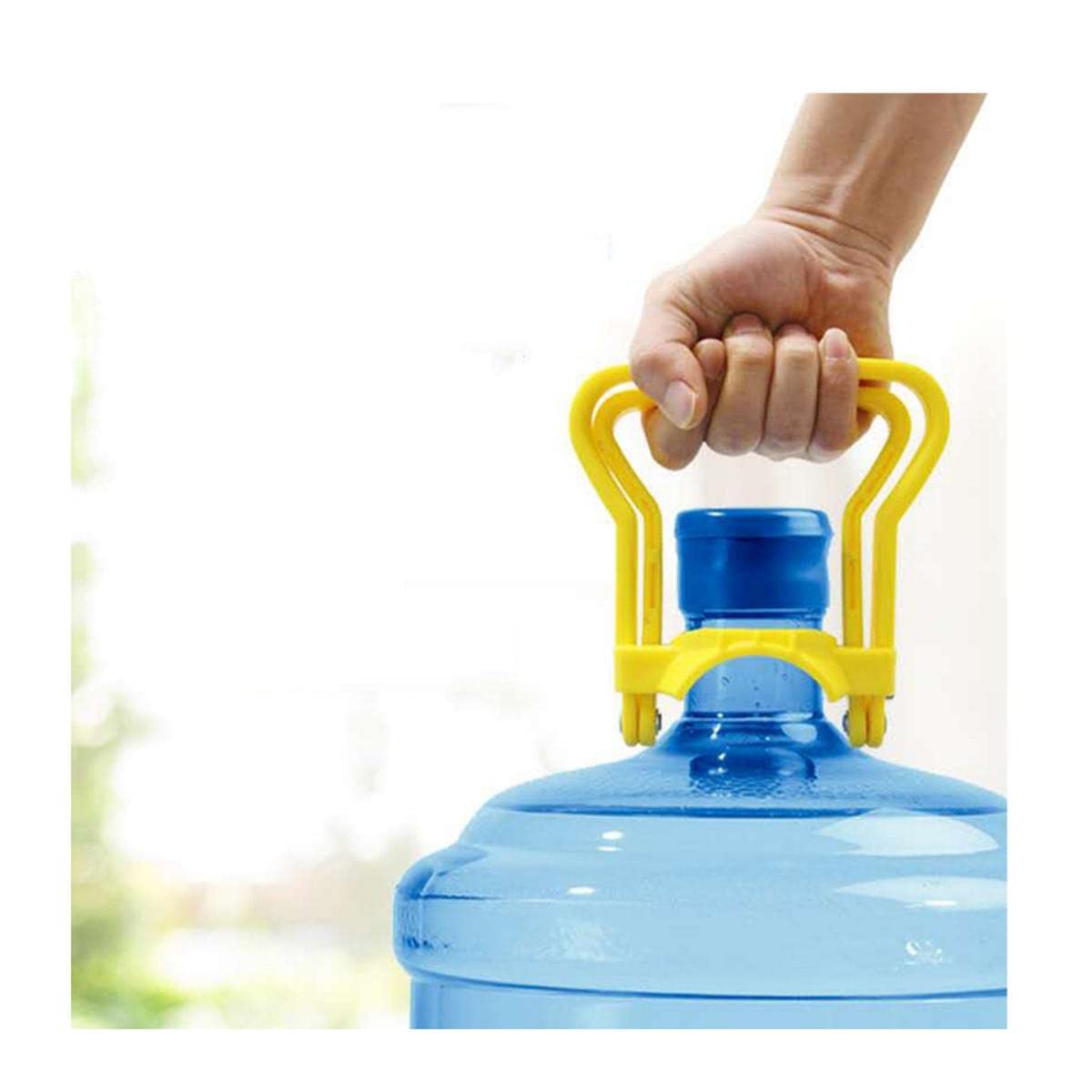 (2)Pcs Water Carry Bottled Water Pail Bucket Handle Water Upset Bottled Water Handle Pail Buckets Lifter (20L Bottle Lifter) Water Bottle Handle (2), 20 Liter, Plastic, Multicolor - Flymaster Shop