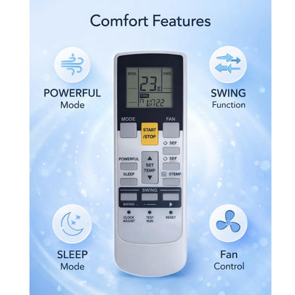 O General Split/Window AC | Air Conditioner Remote |  Compatible and Convenient