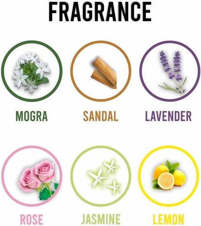 Bathroom Freshener For Toilet, Washroom - Air Smell Fresheners Perfume Packets, Automatic Room Fragrance Blocks, long lasting, 50 Gram Each Pack of 5 - Flymaster Shop