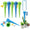 Drip irrigation kit for home garden, Self-watering spikes for plants, Automatic Plant Water Devices with Slow Release Control Valve Switch drip irrigation system (Pack of 10pcs) - Flymaster Shop