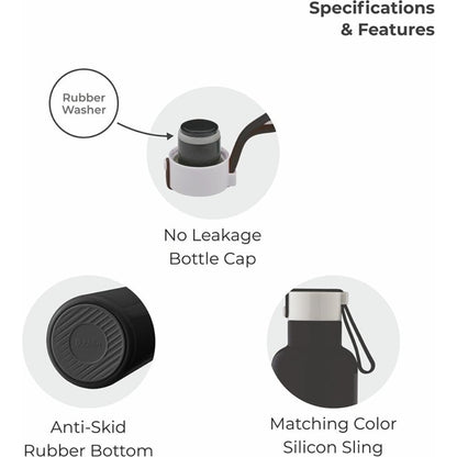 Spare Lid For Dubblin Boom Stainless Steel Water Bottle – 900ml Double Wall Vacuum Insulated Flask (Lid/Cap Only)