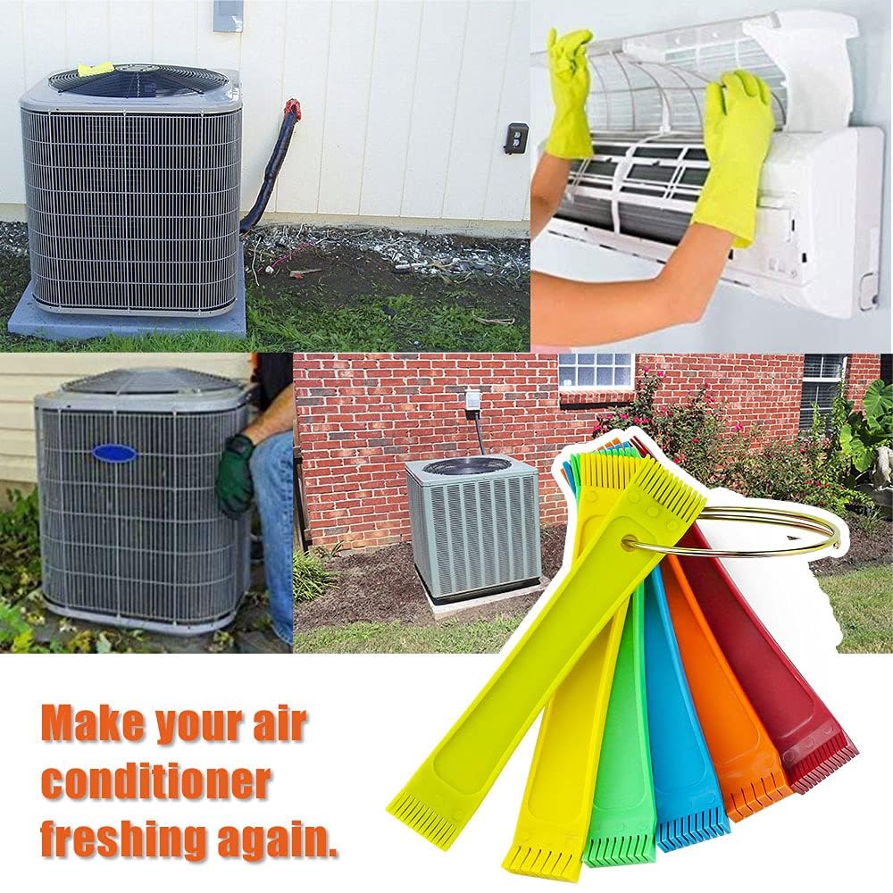 Fin Comb Set for Air Conditioner FCR6 Coil Fin Comb Ring Straighten Evaporator Condensor - Flymaster Shop
