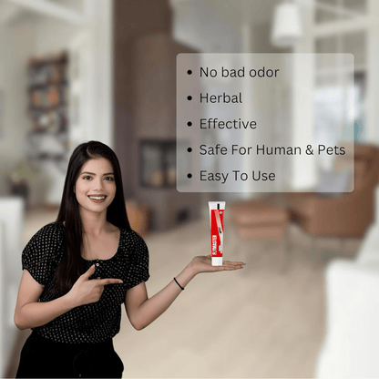 Fly master Herbal Cockroach Gel Pack Of 4|10 Minutes Result Guaranty Removes | Entire Cockroach Infestation Powerful Cockroach Repellent For Home|100% Organic Chemical Free Roach Gel Bait For Home Kitchen - Flymaster Shop