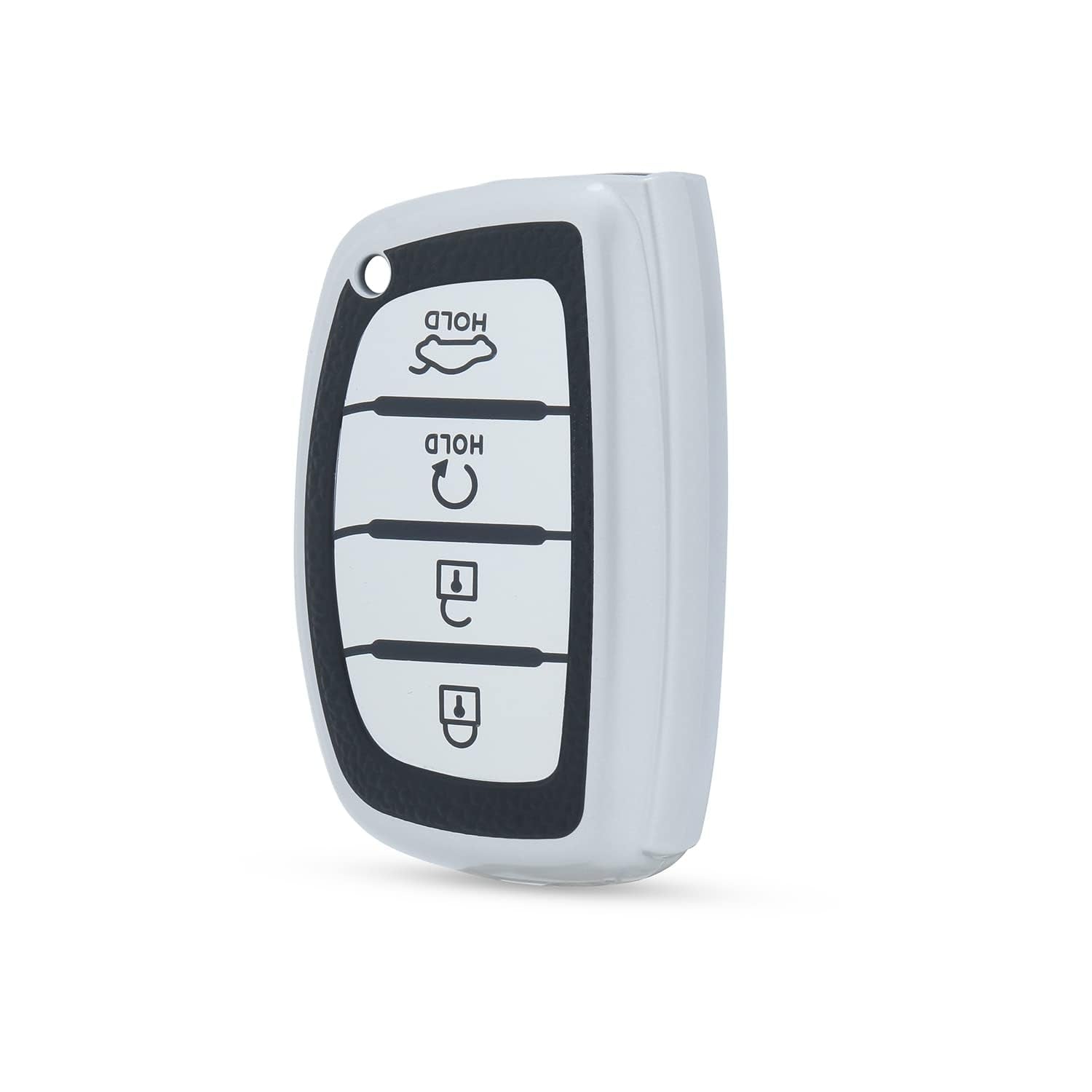 Hyundai Alcazar and Creta 2021-2023 | Car Accessories | Protects and Decorates 4 Button Smart Key - Flymaster Shop