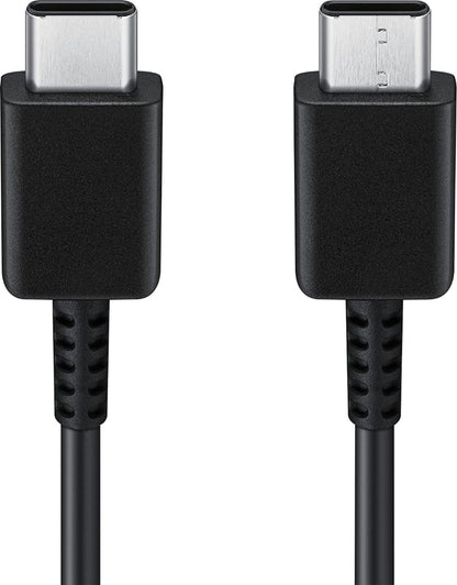 Original Samsung 25W Fast Charger (Black, 25W-F246) – Compatible with Samsung A60 & Other Supported Devices