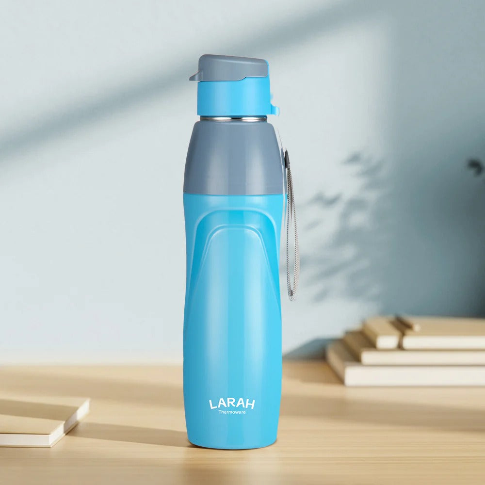 Replacement Lid Cap for Milton Larah Drift Round PU Thermoware Bottle, 650 ml, Sky | Compatible with Milton Drift Series