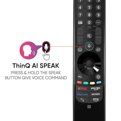 LG Magic Remote with Magic Tap (NFC) - MR22GN, 2022 Edition – Universal & Voice-Controlled Remote - Flymaster Shop