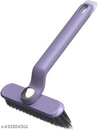 Multi-Function Bathroom Cleaning Brush - Hard Bristle Rotating Crevice Gap Cleaning Brush for Tiles, Bathroom, and Floor Cleaning Pack of 1 (Multi-Colour). - Flymaster Shop
