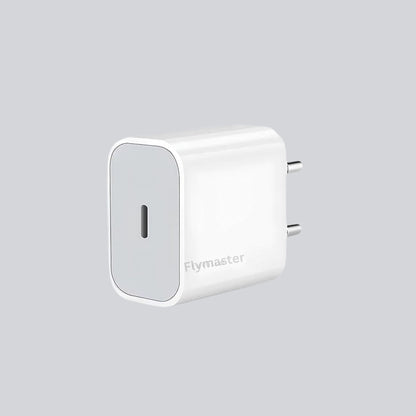 Original 20W Fast Charger Adapter for Apple iPhone 11/12/13/14/15/16 Pro Max & Pro Models - White - Flymaster Shop