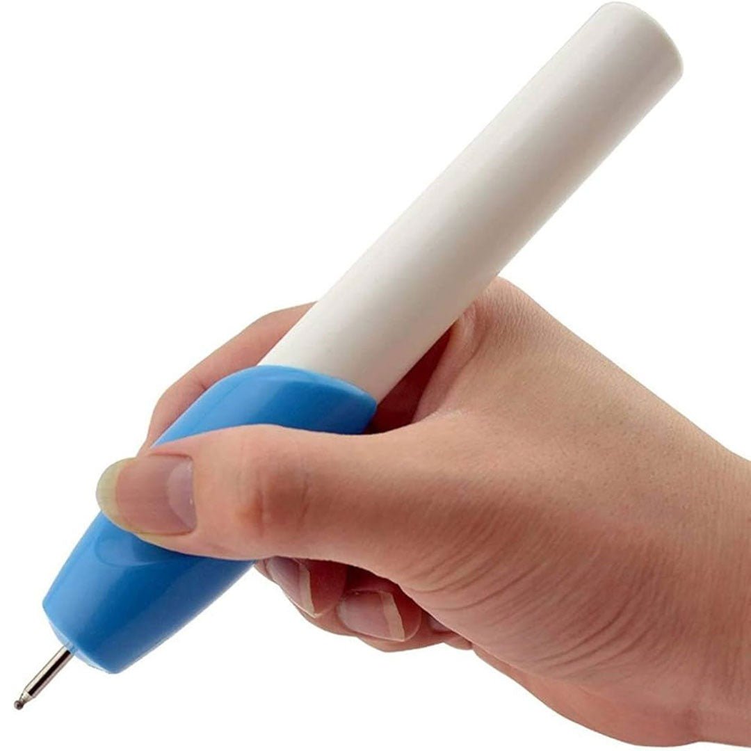 Power Engraving Pen Etching and Carving Electric Machine – Name Engraver with Extra Tool Nib for Jewelry, Glass, Metal, Plastic, and Wood (Model FDC-12A). - Flymaster Shop