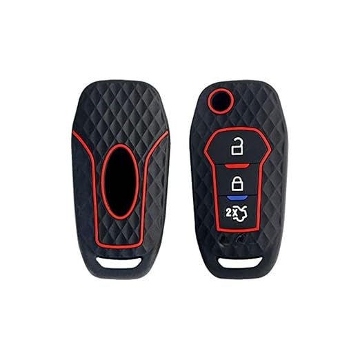 Premium Silicone Car Key Cover – Compatible with Tata Nexon, Tiago, Bolt, Hexa, Tigor, Zest | Stylish Black Protection Case - Flymaster Shop