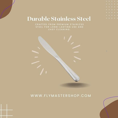 Premium Steel Wax Knife Set Experience Salon-Quality Results at Home with Silky Finish Waxing Spatulas (Set of 2) for Effortless Application and Flawless Results. - Flymaster Shop