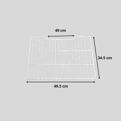 Refrigerator Wire Shelf for All Fridge Model Compatible with Samsung Double Door Fridge 380 Litre (49.5 X 34.5 cm) - Flymaster Shop