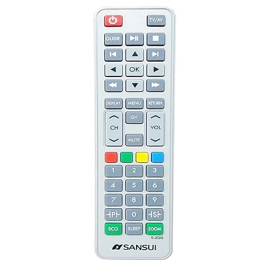 Sansui TV Remote Control S-2Gg – Perfect Replacement for LED & LCD Models. - Flymaster Shop