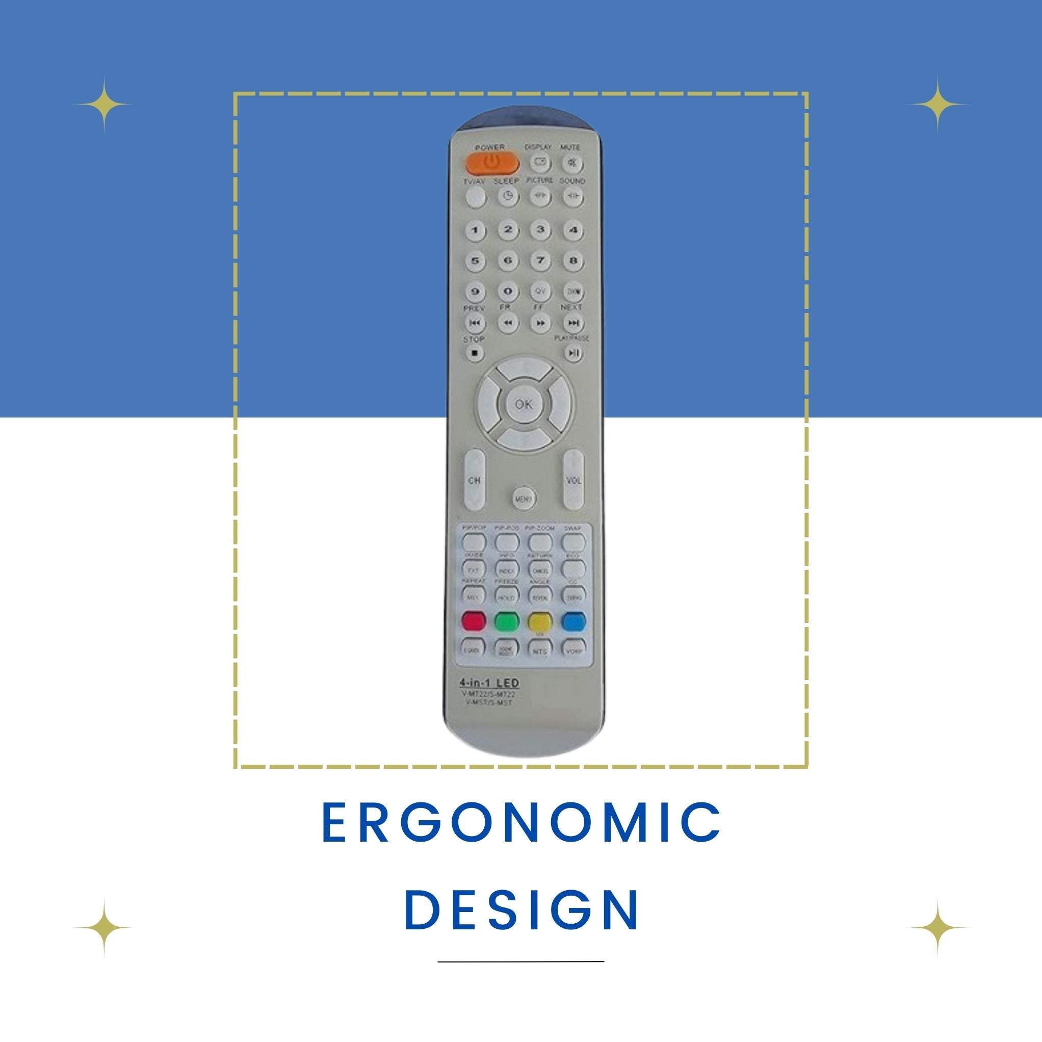 SMT22 Sansui LCD/LED TV Remote Control | Easy-to-Use Buttons for Simple LCD/LED Control. - Flymaster Shop