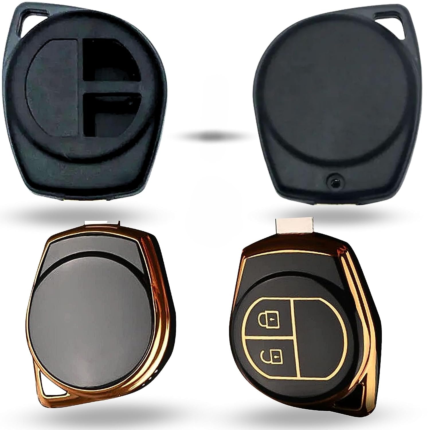 Suzuki Alto, Baleno, Brezza, Swift, Celerio, Dzire, Ciaz, Ignis, S-Cross, Ertiga, XL-6, S-Presso, Ritz, SX4, WagonR Models | Car Key Cover | Provides protection for car key against scratches and damages. - Flymaster Shop