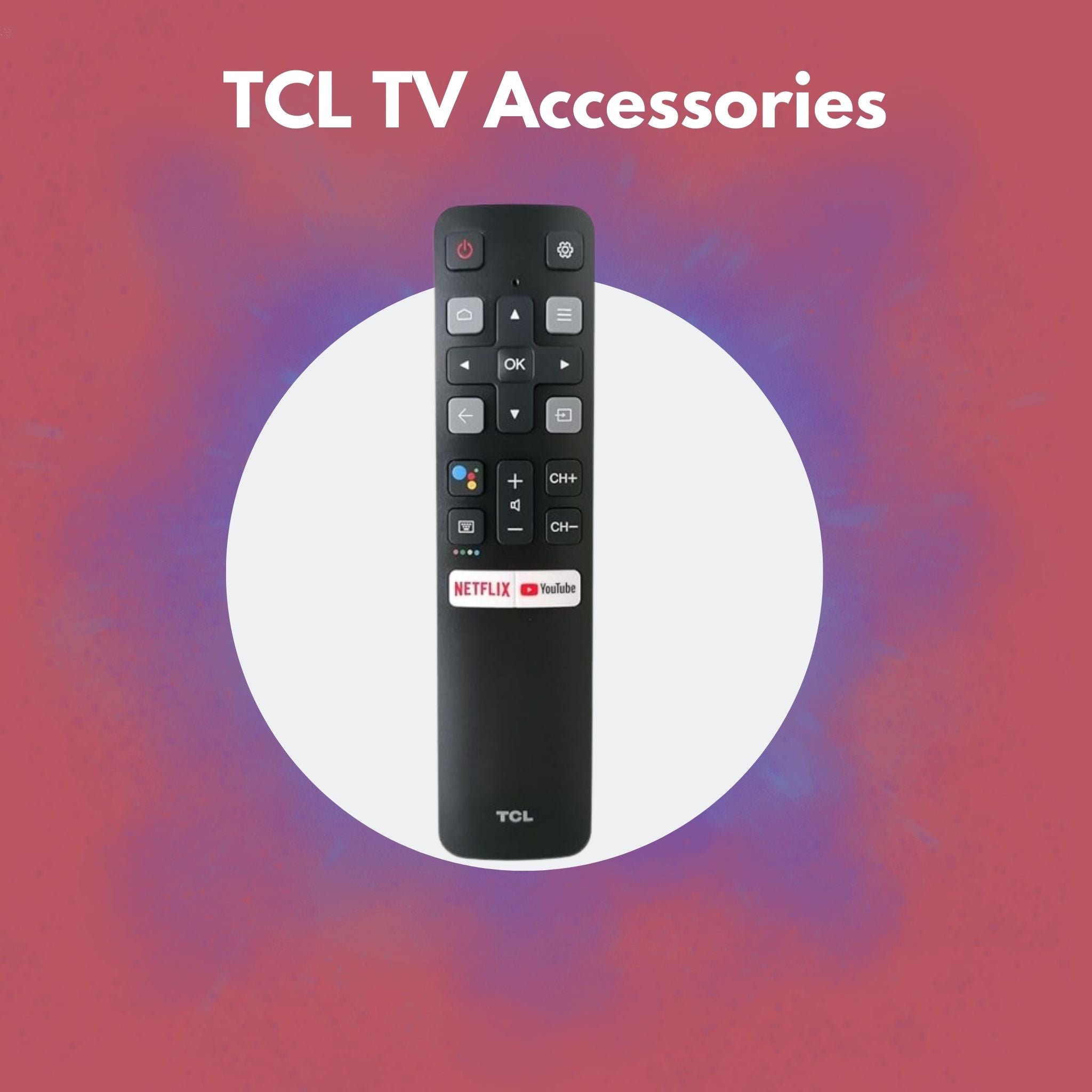 TCL Smart HD TV Remote Control | Universal Compatibility, No Voice Function - Flymaster Shop