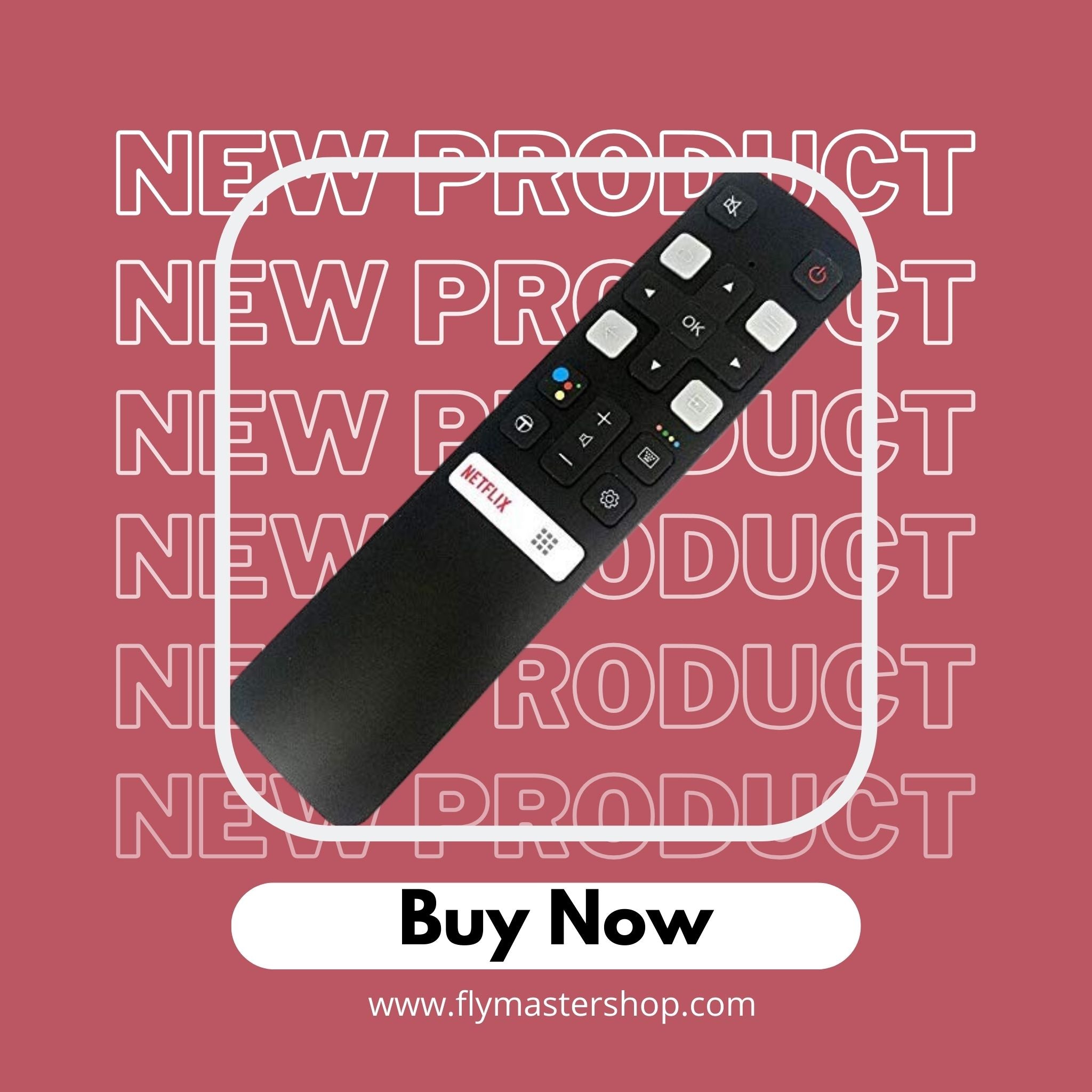 TCL Smart HD TV Remote Control | Universal Compatibility, No Voice Function - Flymaster Shop