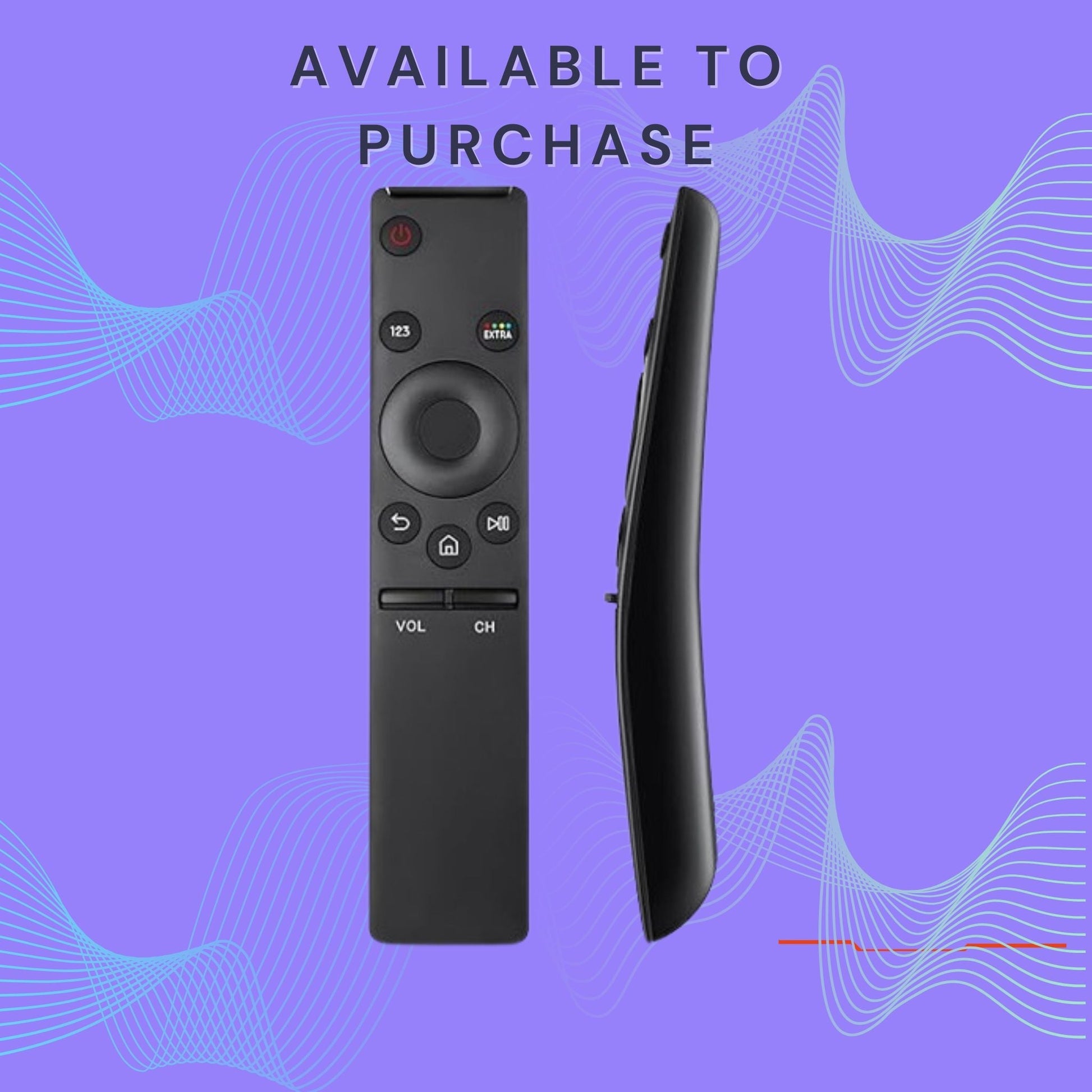 Universal Remote Control for Samsung TVs | Compatible with LED, QLED, UHD, 4K, 8K, Smart TV & More | Netflix & Smart Features. - Flymaster Shop