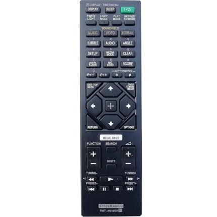 RMT-AM120U, SHAKE-X10/X10D/X30/X30D/X70/X70D, MHC-GT4D, MHC-V44D, MHC-V50D, SA-WGT4D, SS-GT4DB | Multimedia Speaker System | Remote Control Compatible, Shake Functionality, High Power Output