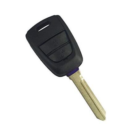Replacement Remote Key Shell for Santro 2019+ Model 2 Button Uncut Key (1)